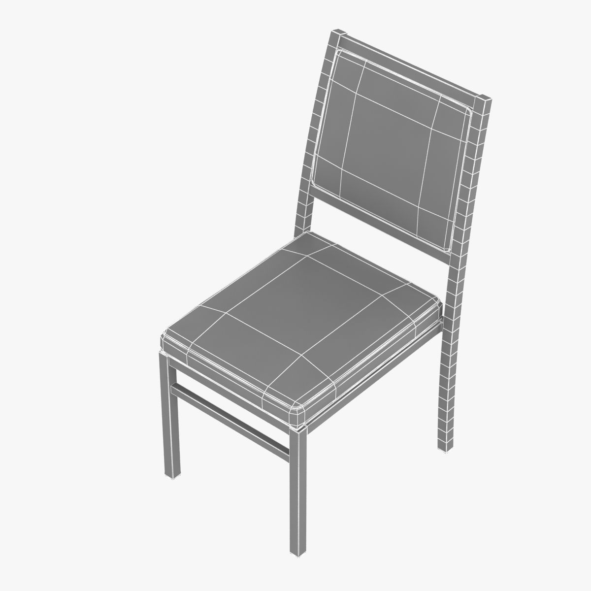 Global Allies fillmore stacking chair 3D model_2
