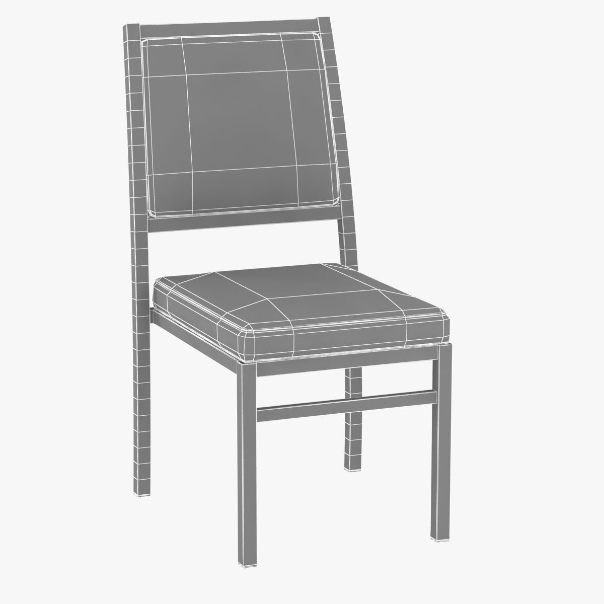 Global Allies fillmore stacking chair 3D model_6