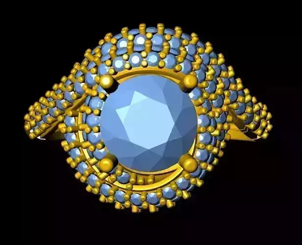 womensRing gold ring with diamonds