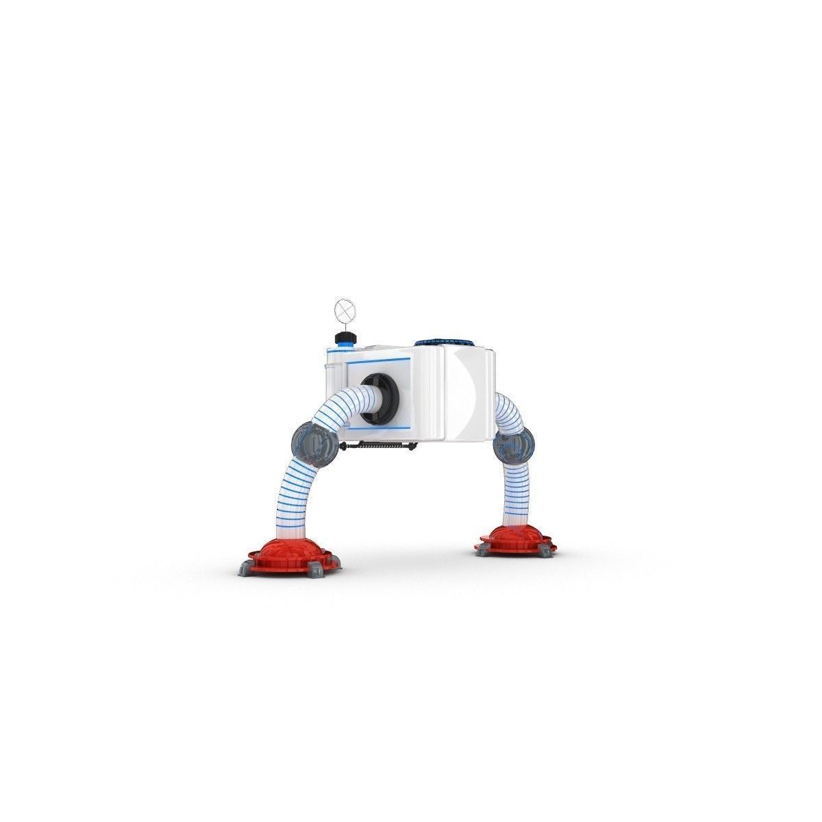 Funny Robot Character 3D model_2