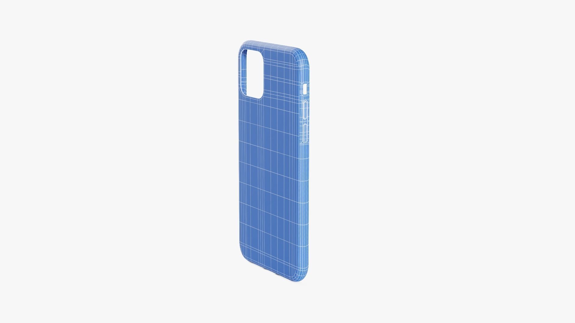 iPhone 11 case 9 Low-poly 3D model_18
