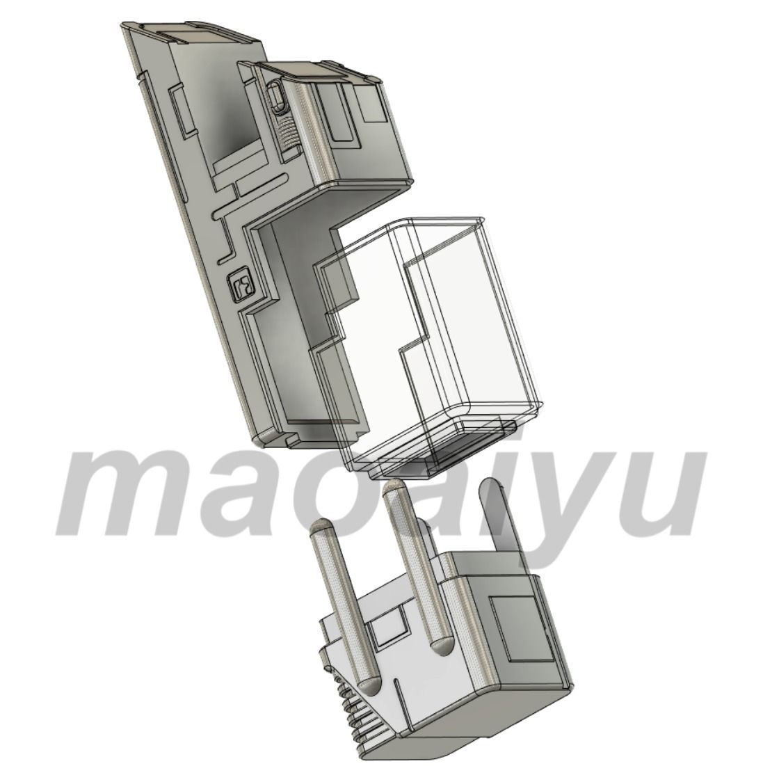 Terminator T-800 nuclear fuel cell 3D print model_4