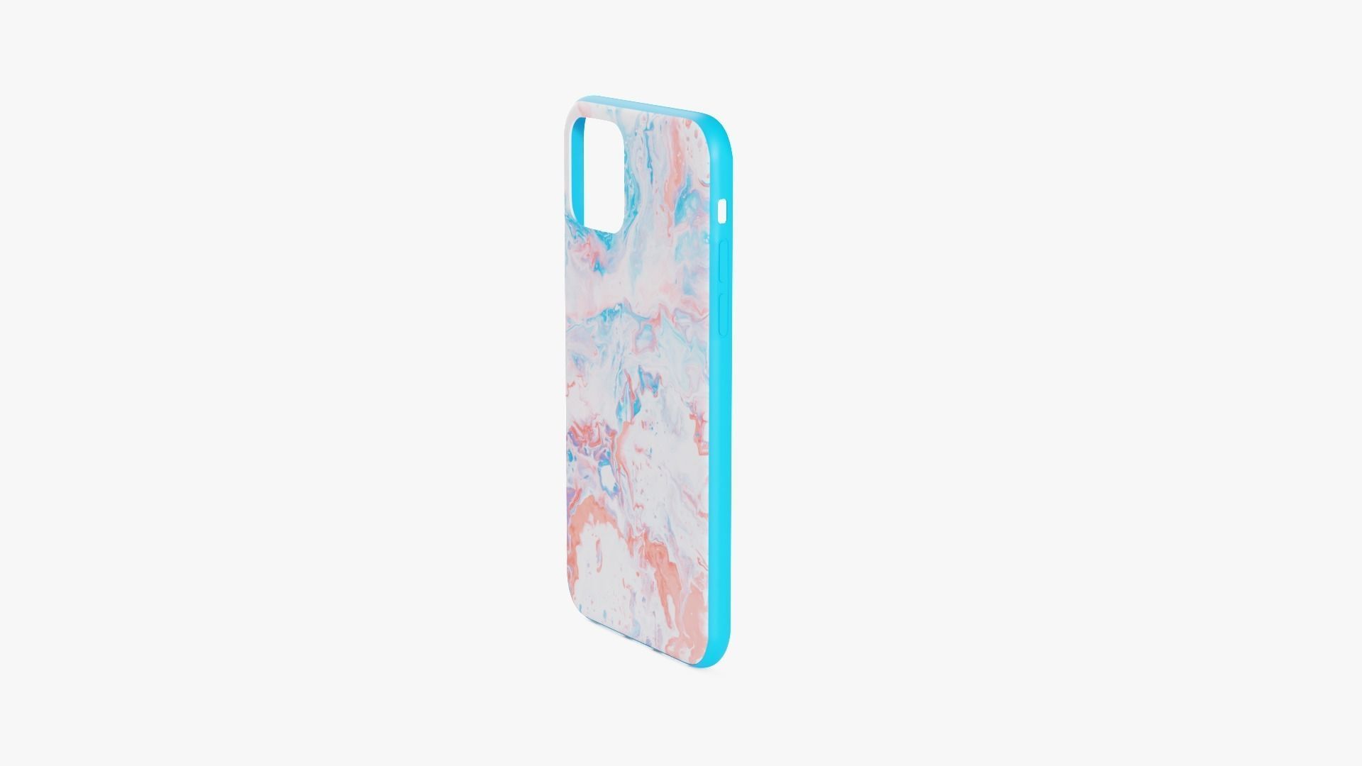 iPhone 11 case 10 Low-poly 3D model_3