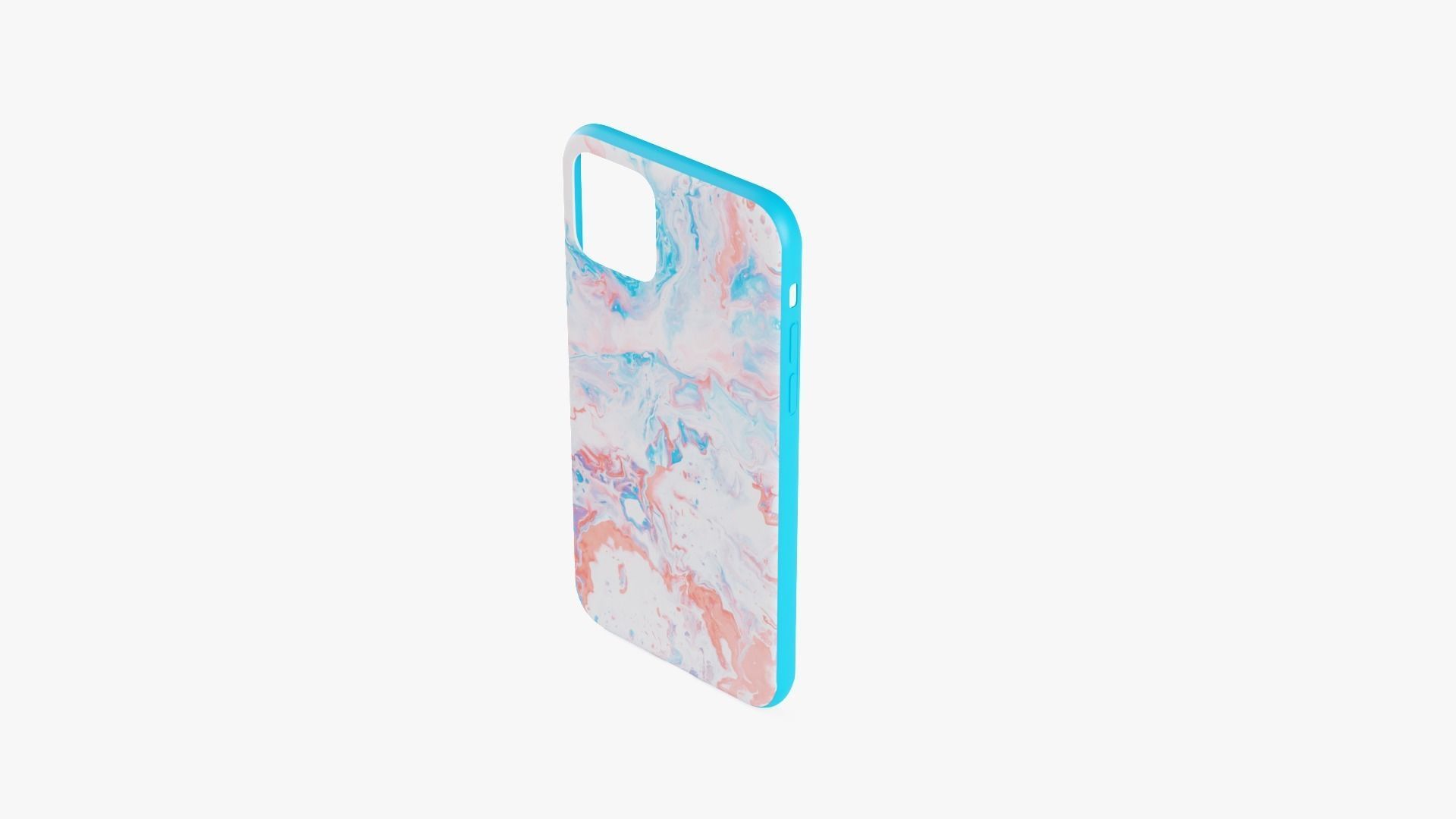 iPhone 11 case 10 Low-poly 3D model_1