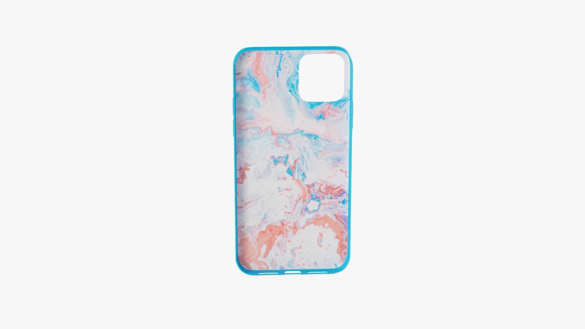 iPhone 11 case 10 Low-poly 3D model_10