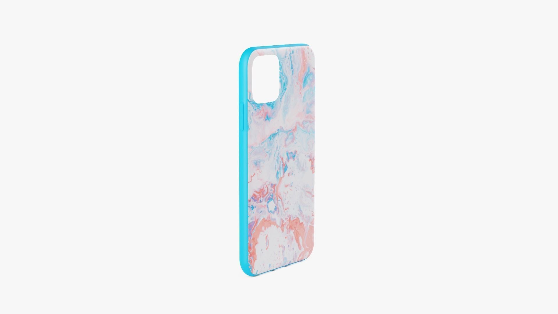 iPhone 11 case 10 Low-poly 3D model_4