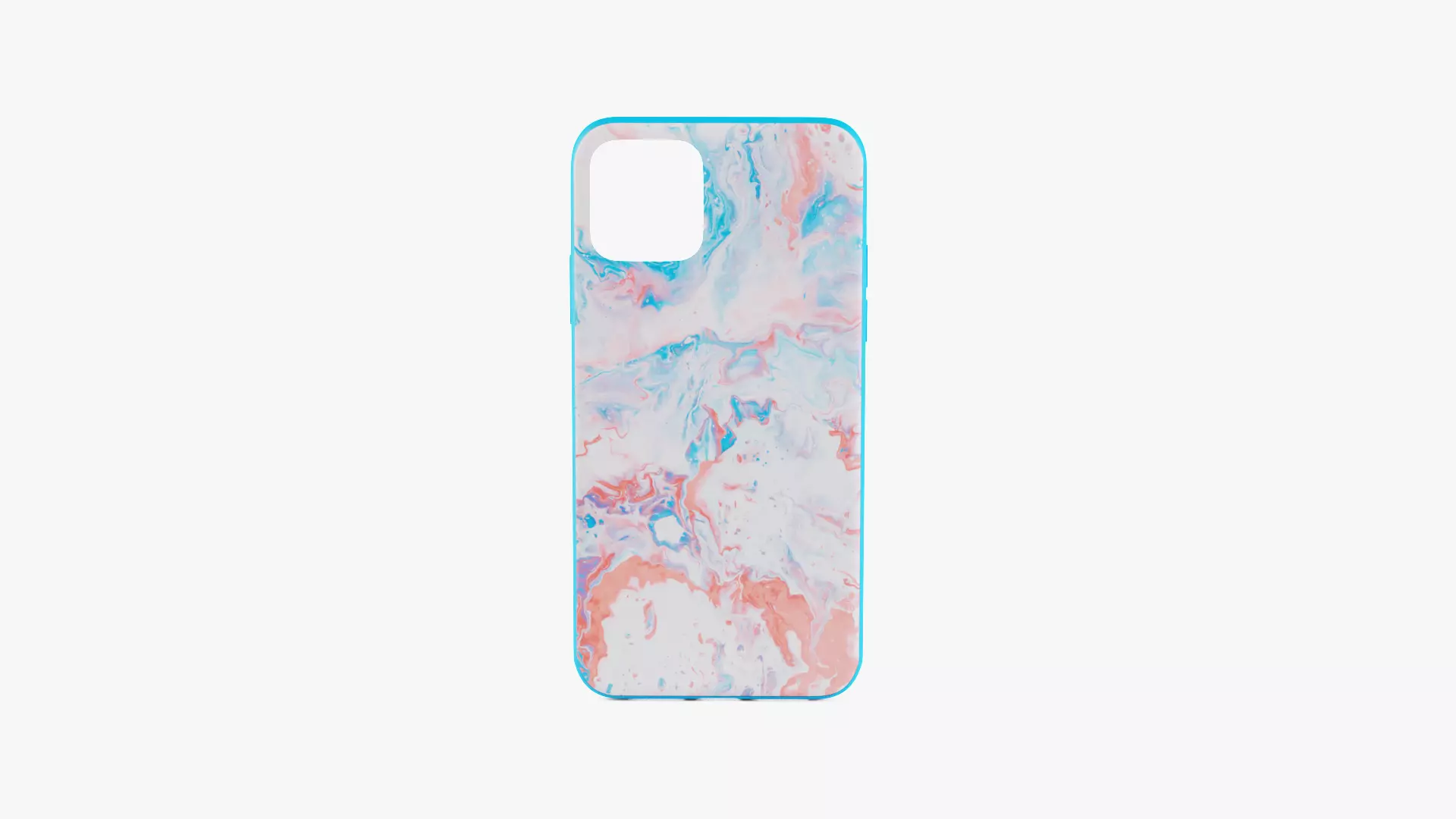 iPhone 11 case 10 Low-poly 3D model_0