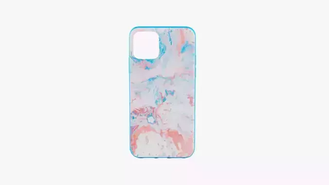 iPhone 11 case 10 Low-poly 3D model