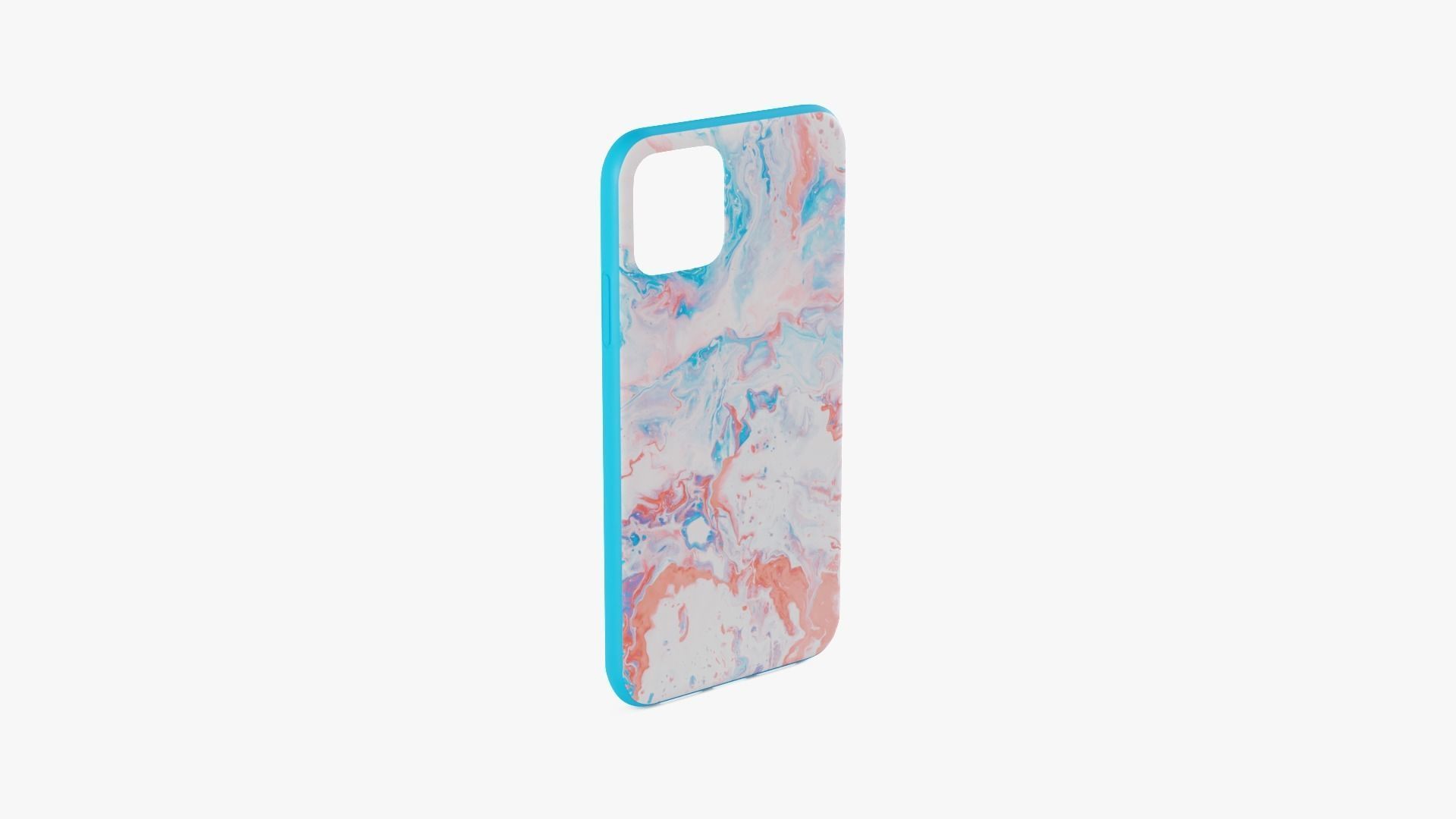 iPhone 11 case 10 Low-poly 3D model_6