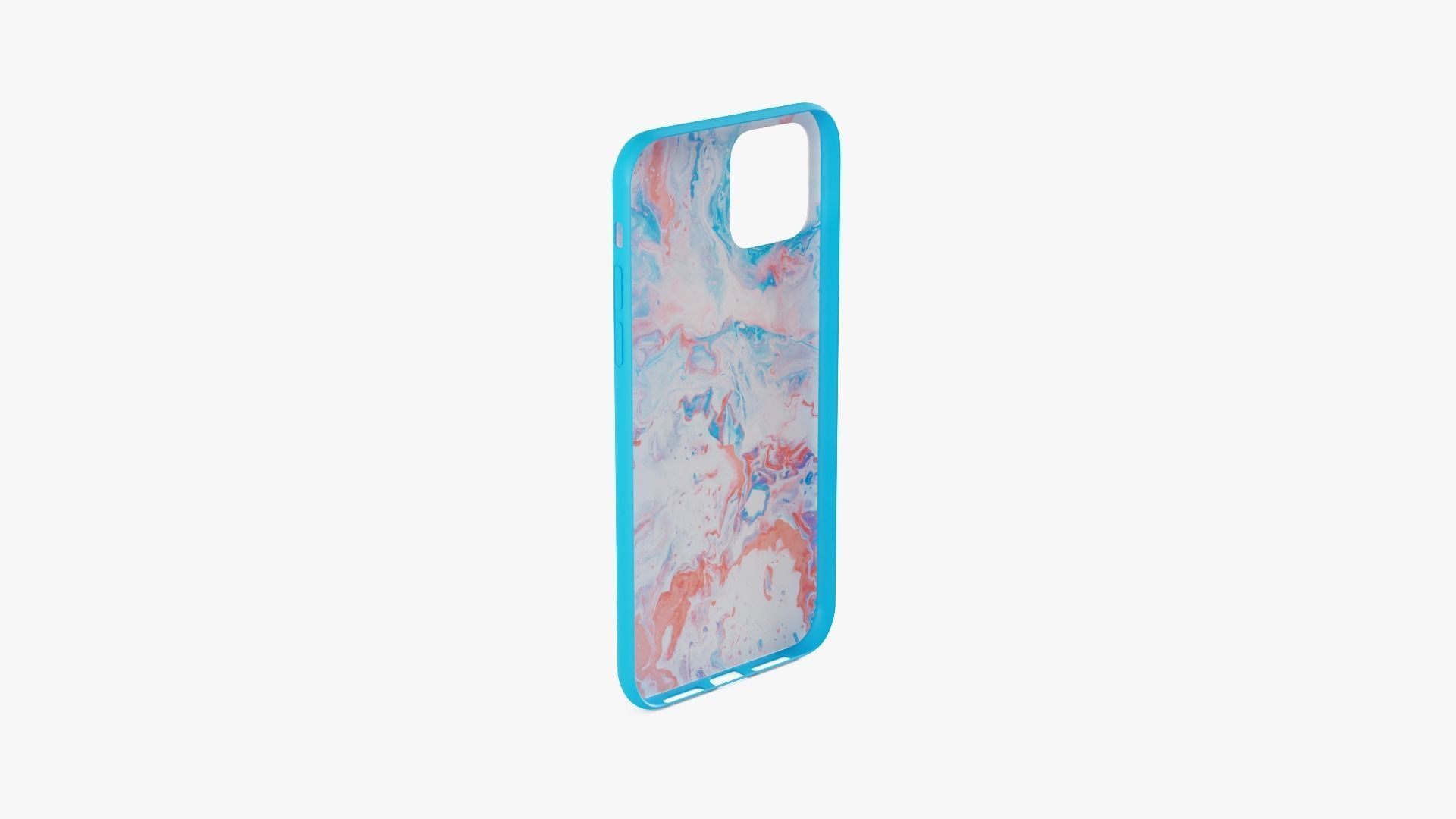 iPhone 11 case 10 Low-poly 3D model_8