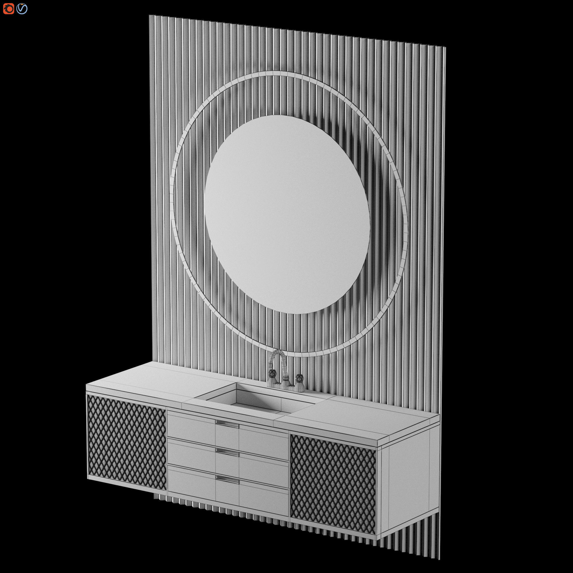 Luxury Brands Bathroom 3D model CGTrader