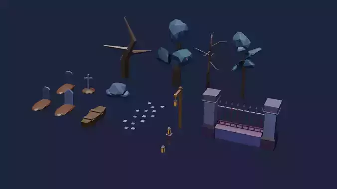 Scary Little Cemetery