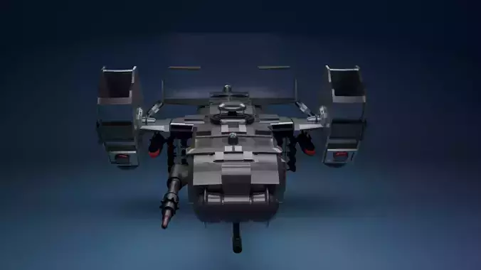 War Aircraft High poly