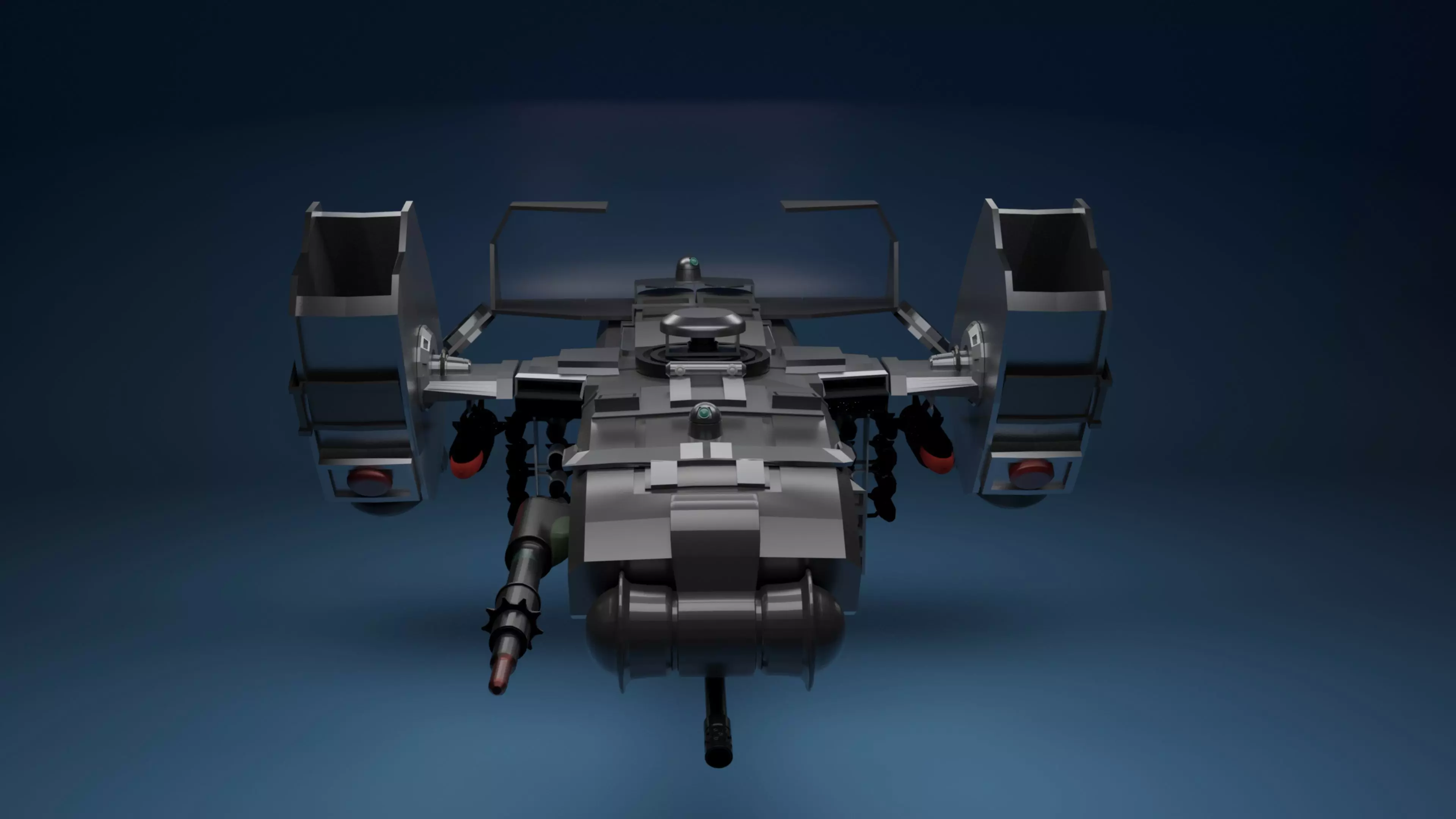 War Aircraft High poly Free 3D model