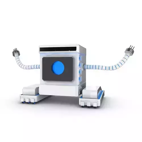 Funny Robot Character