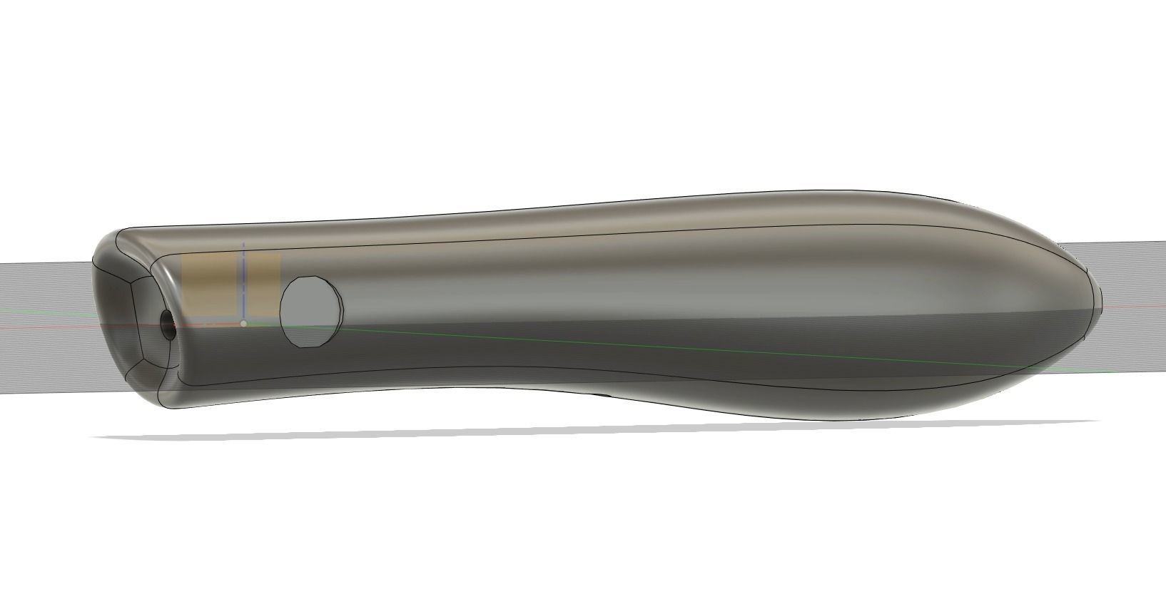 Topwater popper plug fishing lure Free 3D print model_3