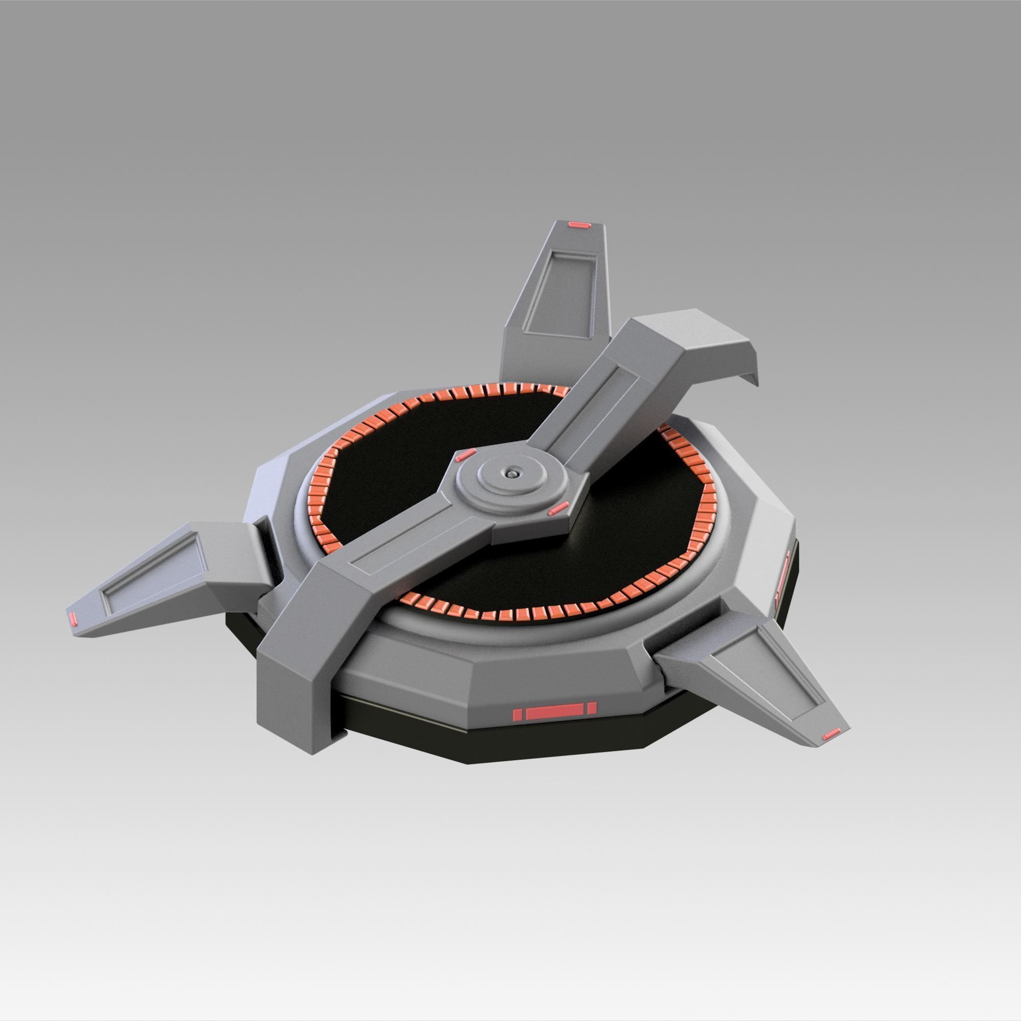 Apex Legends Wattson Static Defender fence base cosplay prop 3D print model_1