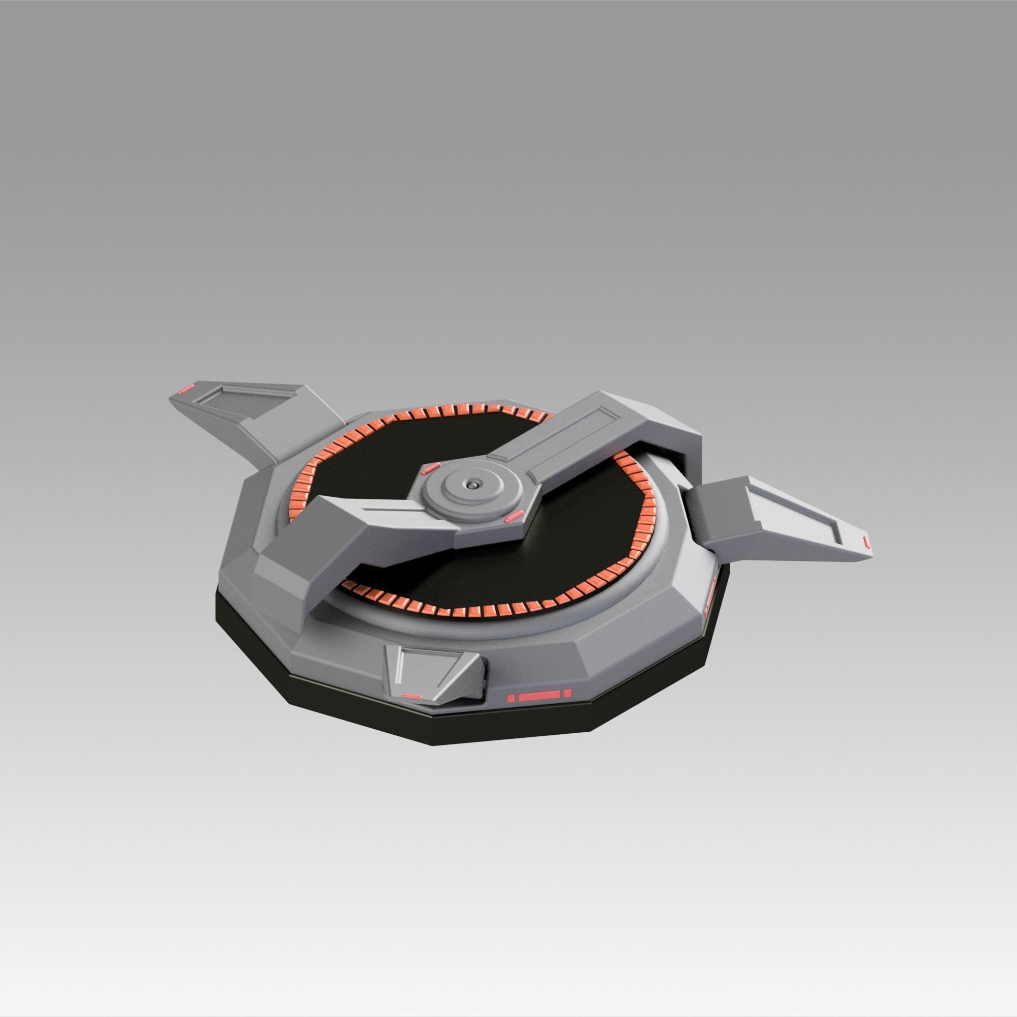 Apex Legends Wattson Static Defender fence base cosplay prop 3D print model_5