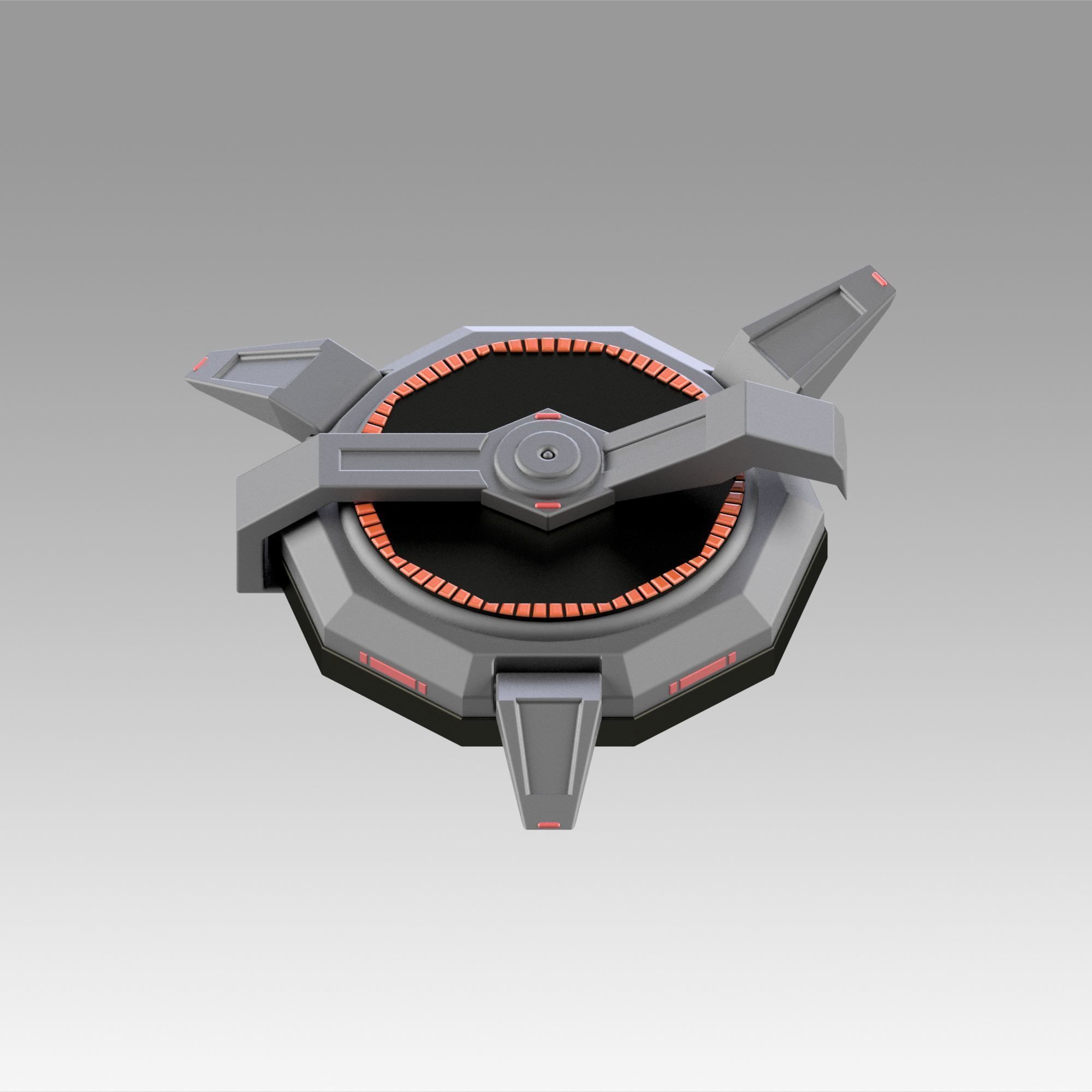 Apex Legends Wattson Static Defender fence base cosplay prop 3D print model_2