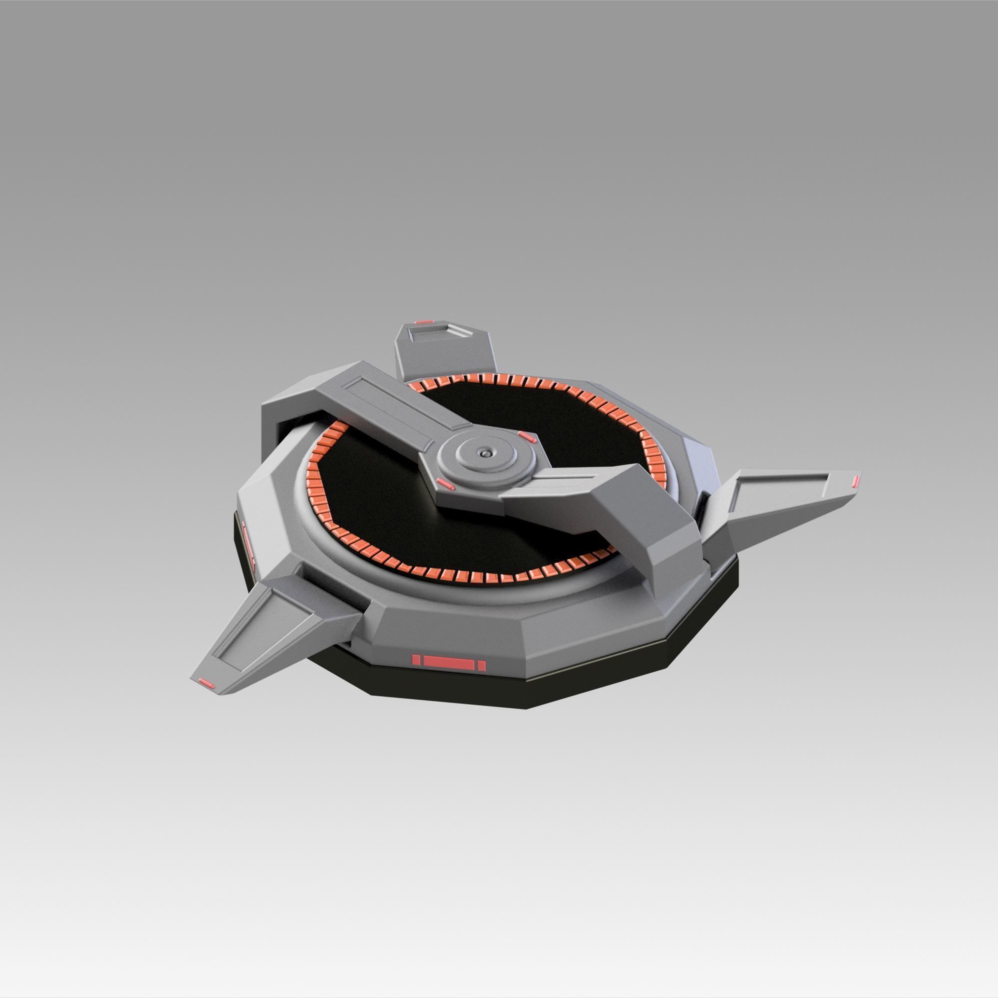 Apex Legends Wattson Static Defender fence base cosplay prop 3D print model_3