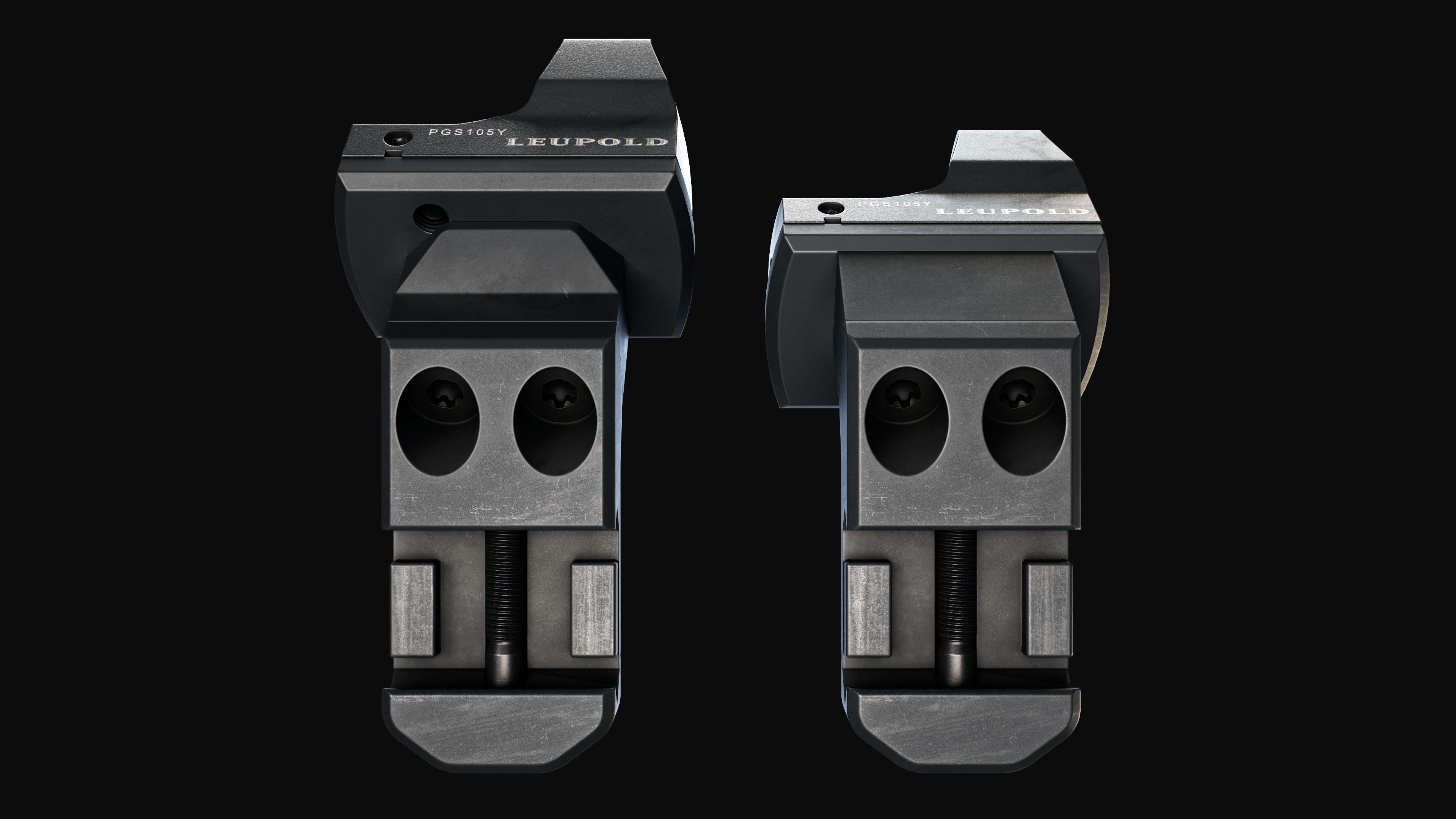 Arisaka Offset Optic Mount Free low-poly 3D model_8