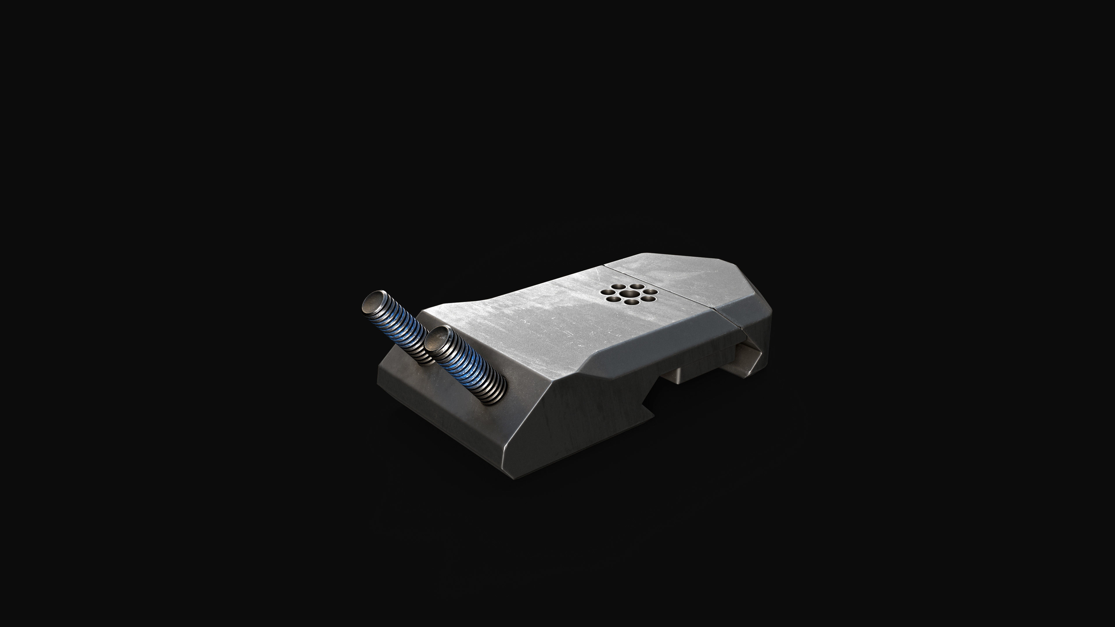 Arisaka Offset Optic Mount Free low-poly 3D model_27