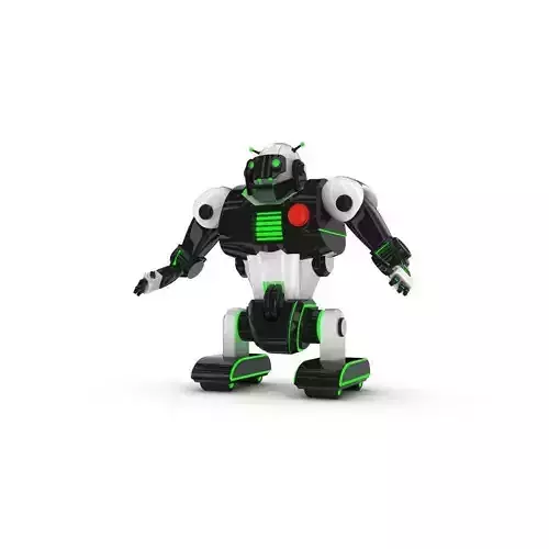 Funny Robot Character