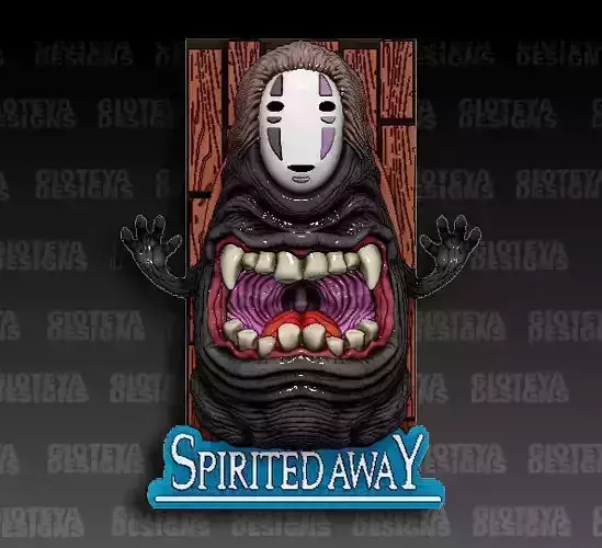 Spirited Away - No Face Magnet