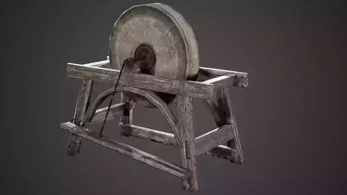 Medieval Sharpening Stone Game Ready