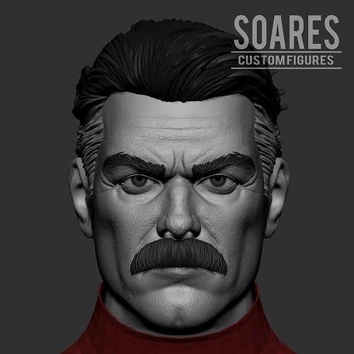 Omniman Head 3D print model 3D print model