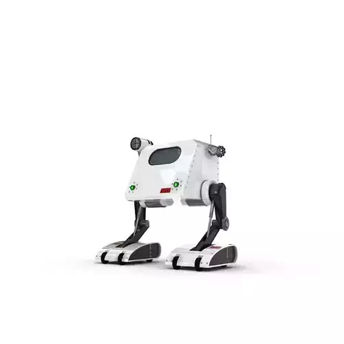 Funny Robot Character 3D model