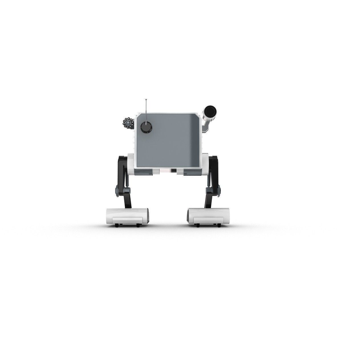 Funny Robot Character 3D model_3