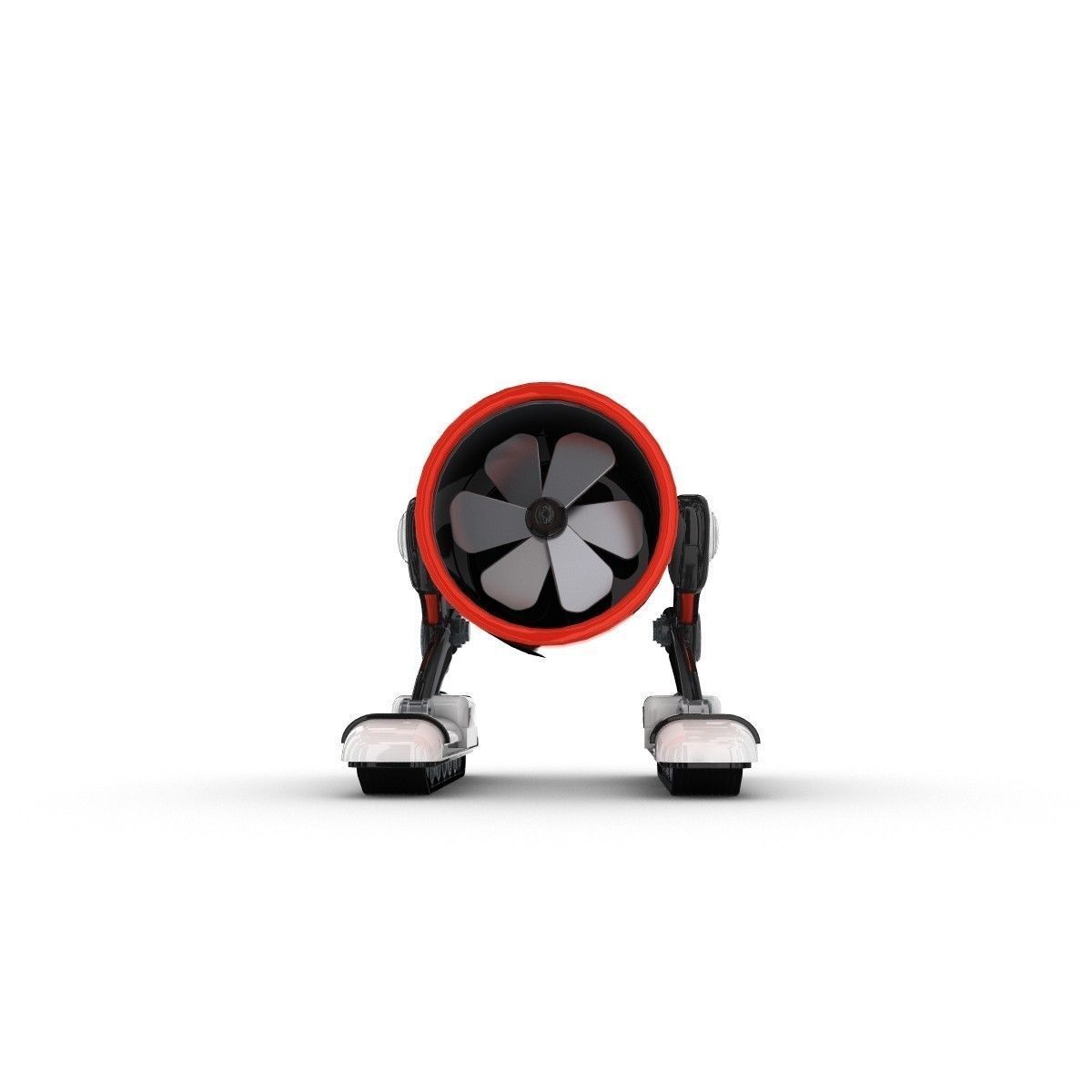 Funny Robot Character 3D model_5