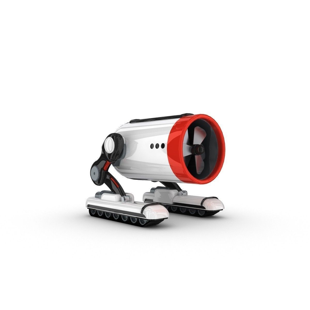Funny Robot Character 3D model_3