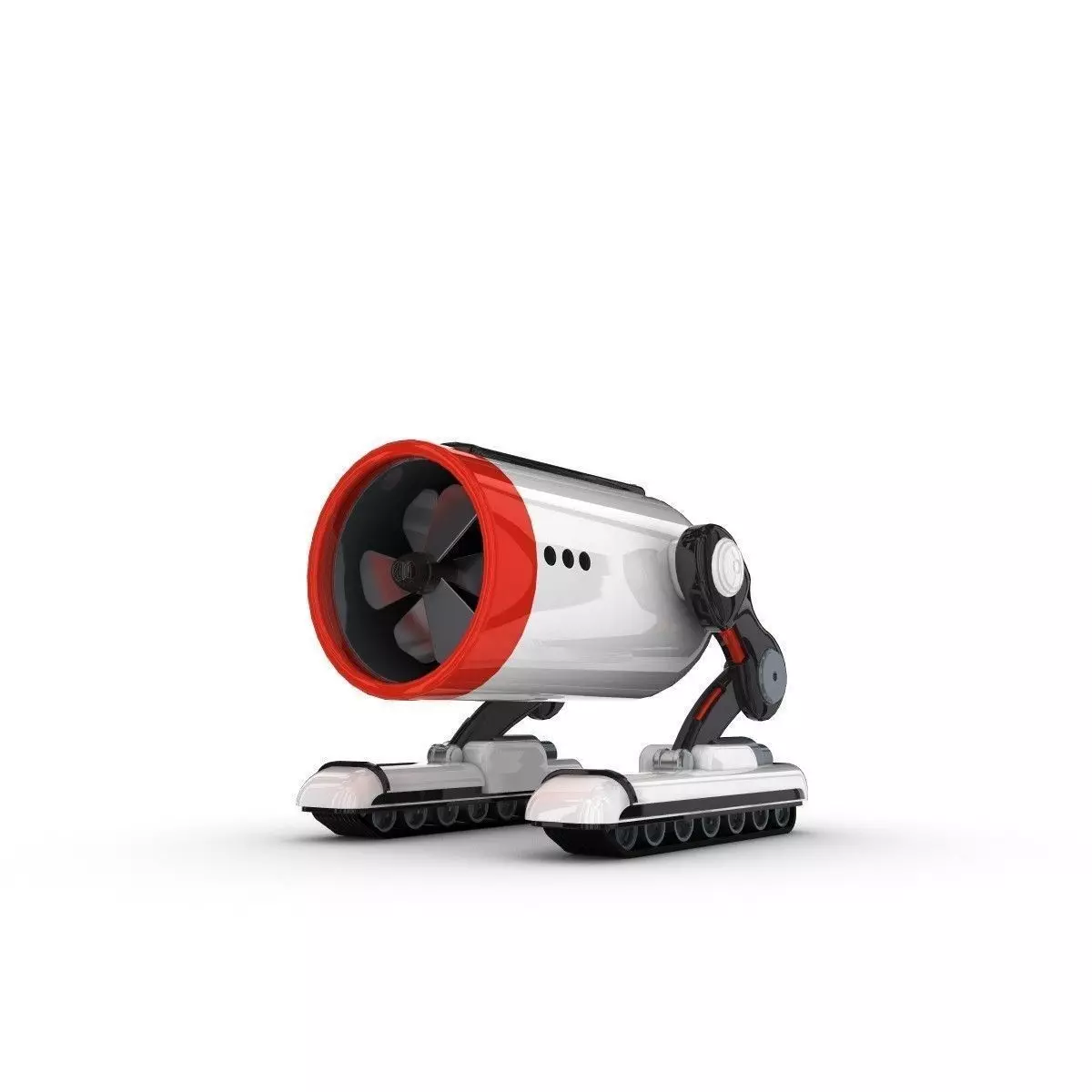 Funny Robot Character 3D model_0