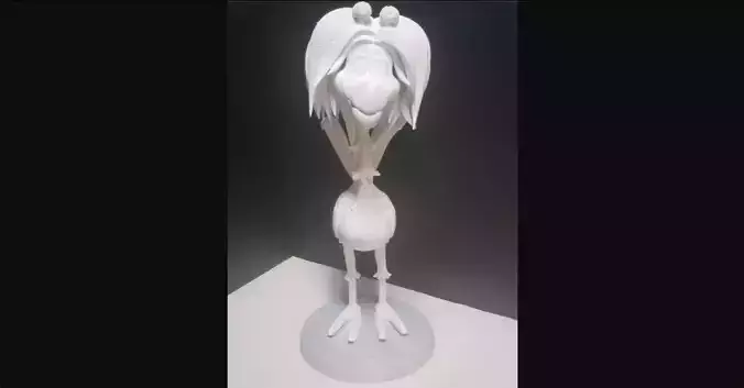 Chickeraffe Miniature Figurine 3D print model