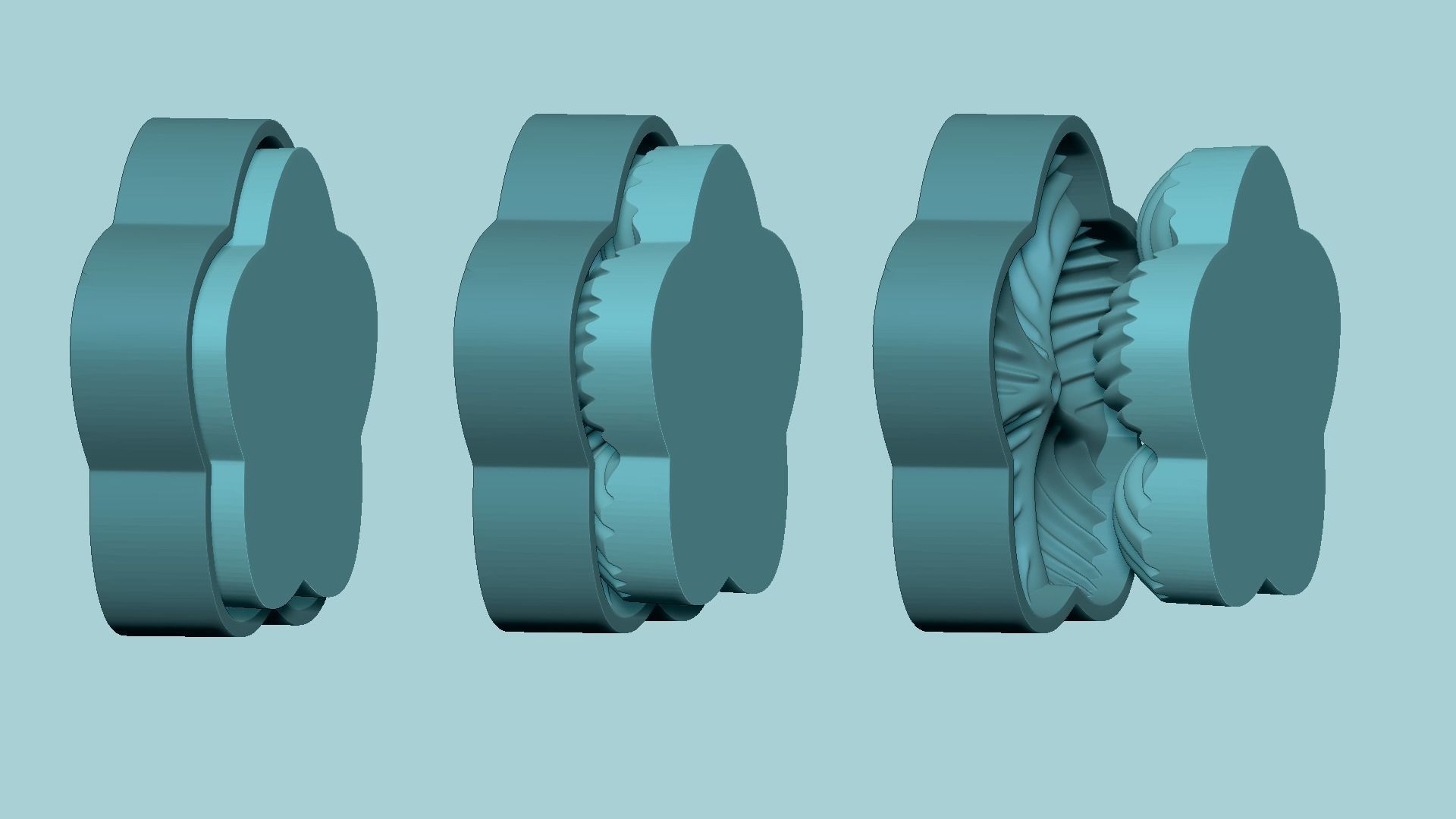 Alice Flower - Molding Arrangement EVA Foam Craft STL Free 3D print model_1