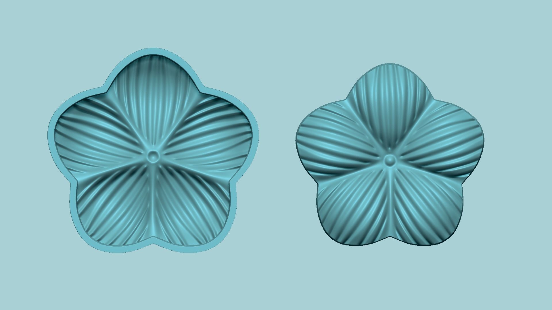 Alice Flower - Molding Arrangement EVA Foam Craft STL Free 3D print model_5