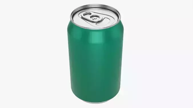 Standard beverage can 330 ml 11-15 oz 3D model