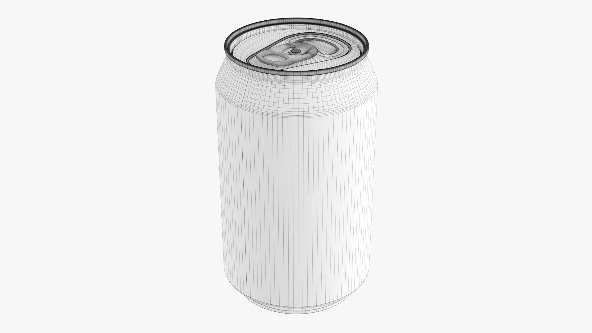 Standard beverage can 330 ml 11-15 oz 3D model_6