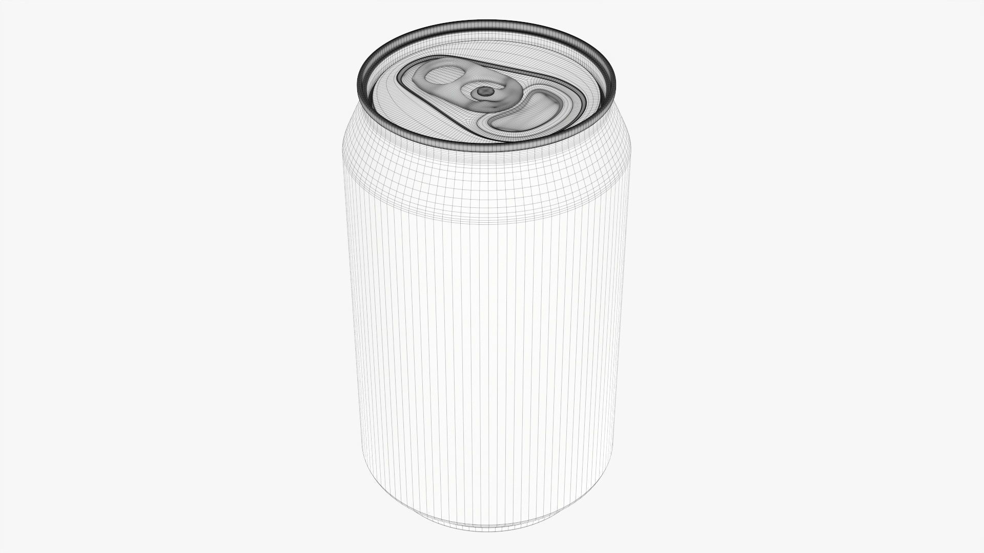 Standard beverage can 330 ml 11-15 oz 3D model_5