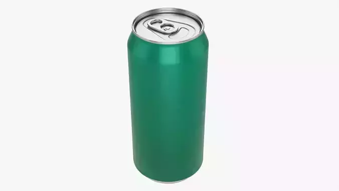 Standard beverage can 440 ml 11-87 oz 3D model