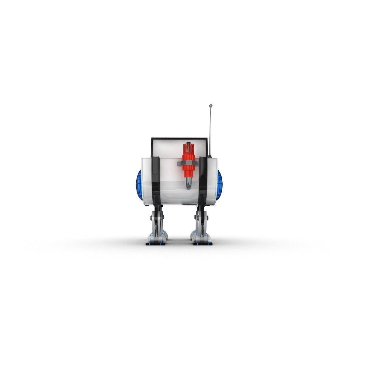 Funny Robot Character 3D model_5