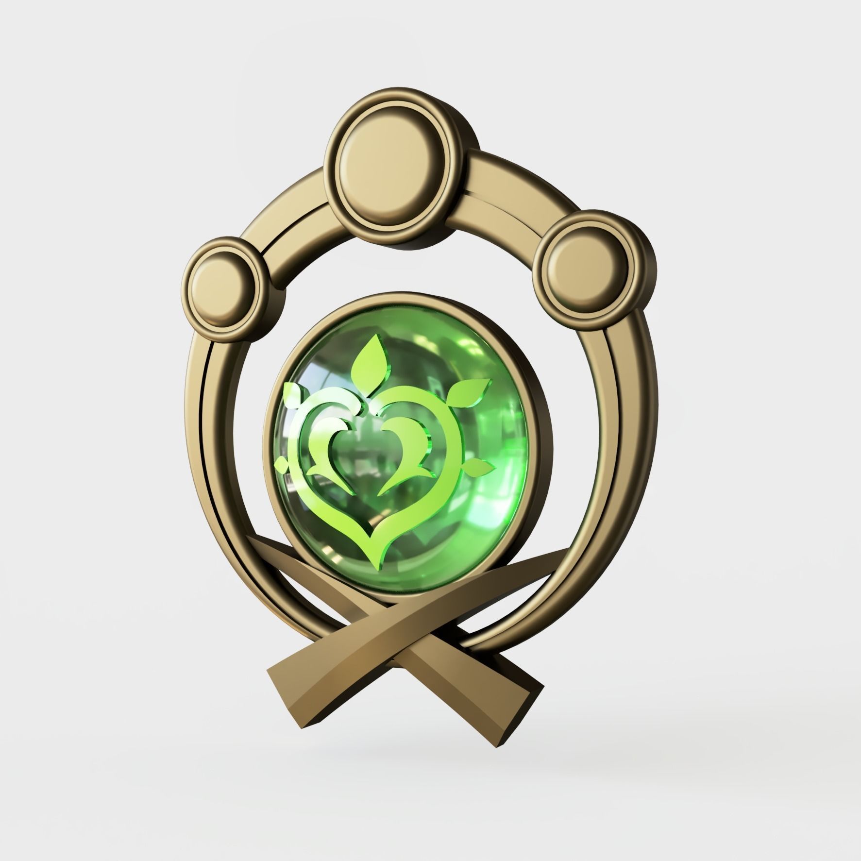 Vision Inazuma version - All elements - updated 3D print model_7