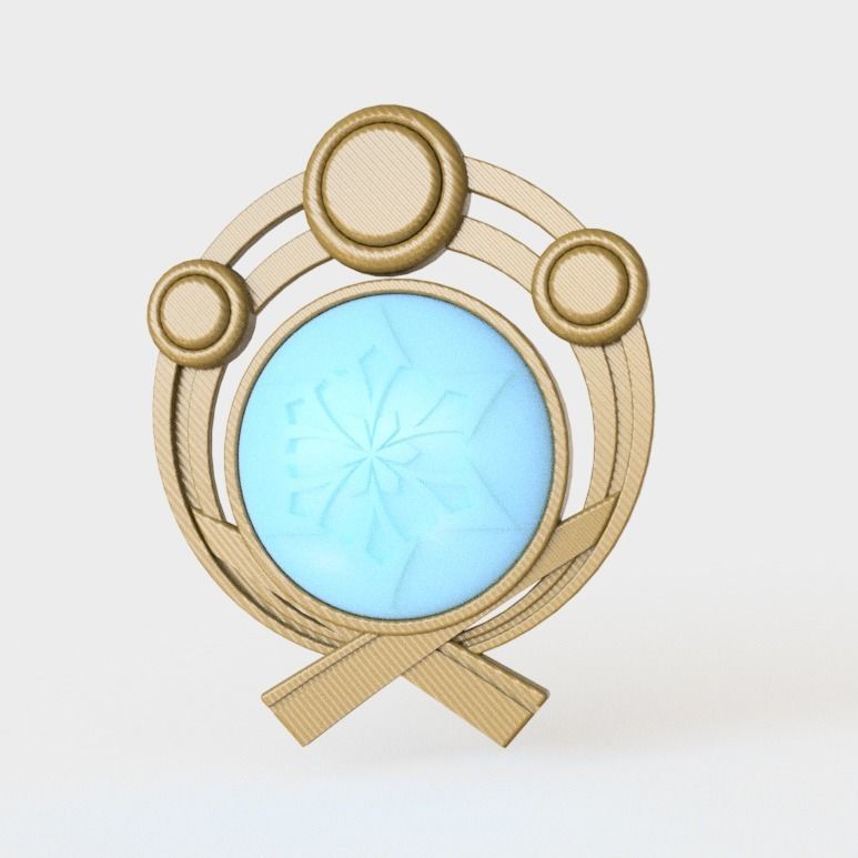 Vision Inazuma version - All elements - updated 3D print model_1