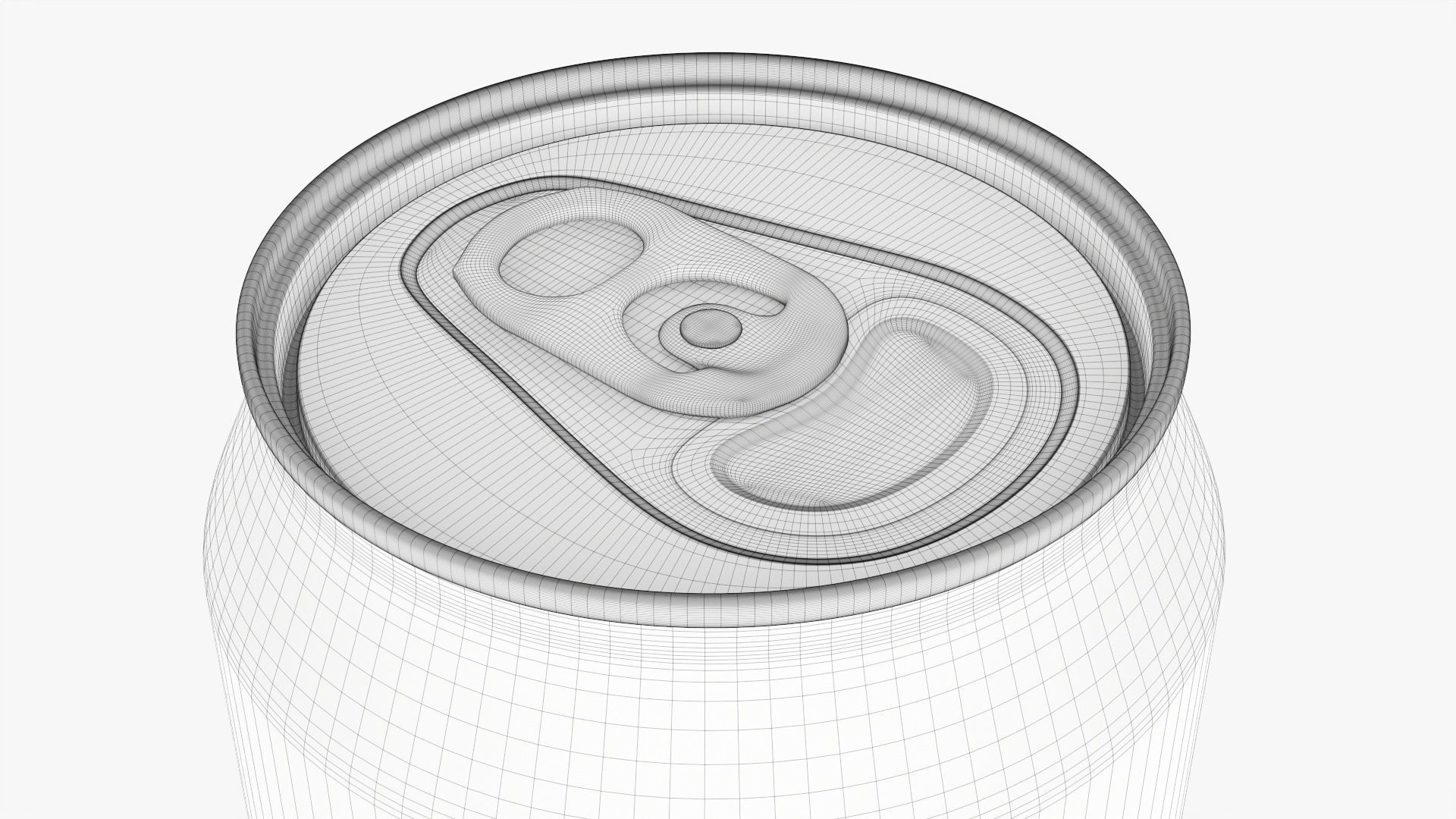 Standard beverage can 568 ml 1 pint 19-2 oz 3D model_7