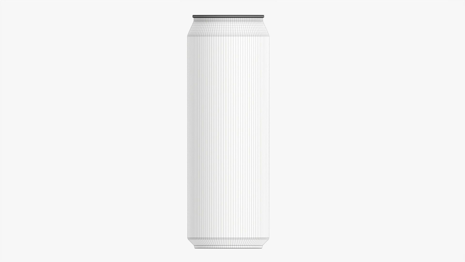 Standard beverage can 568 ml 1 pint 19-2 oz 3D model_9