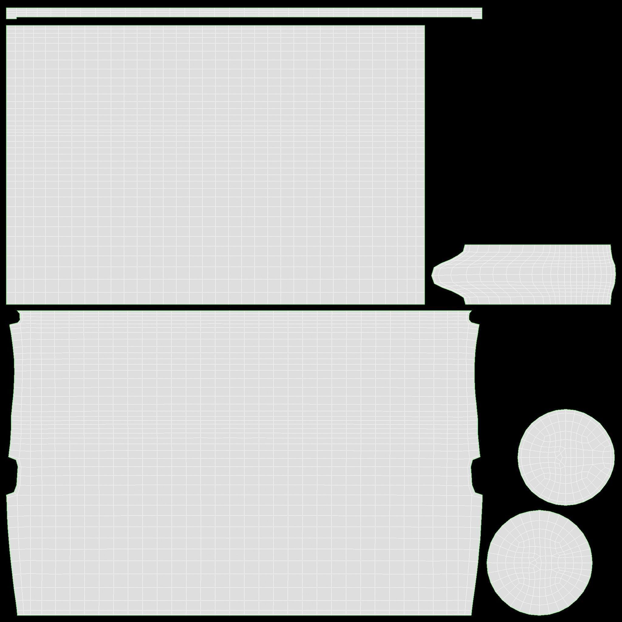 Ceramic jug vintage large 3D model_18