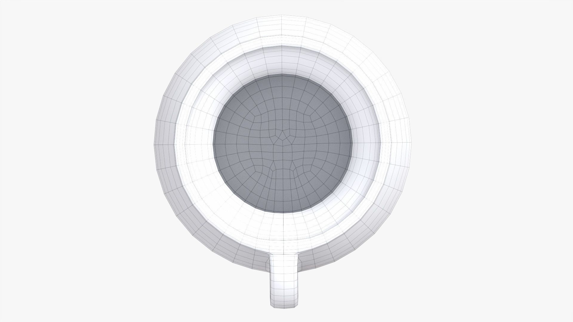 Ceramic jug vintage large 3D model_11