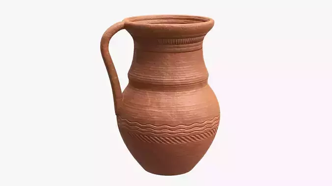 Ceramic jug vintage large